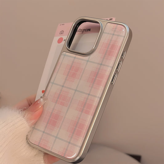 Pink Plaid Case